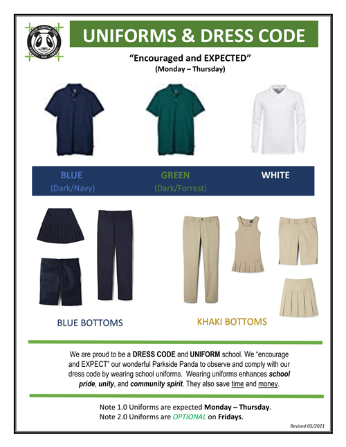 2021 Uniform Flyer
